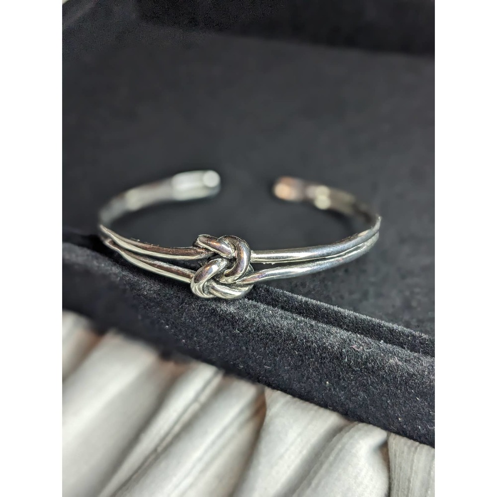 Sterling Silver Knot Bracelet